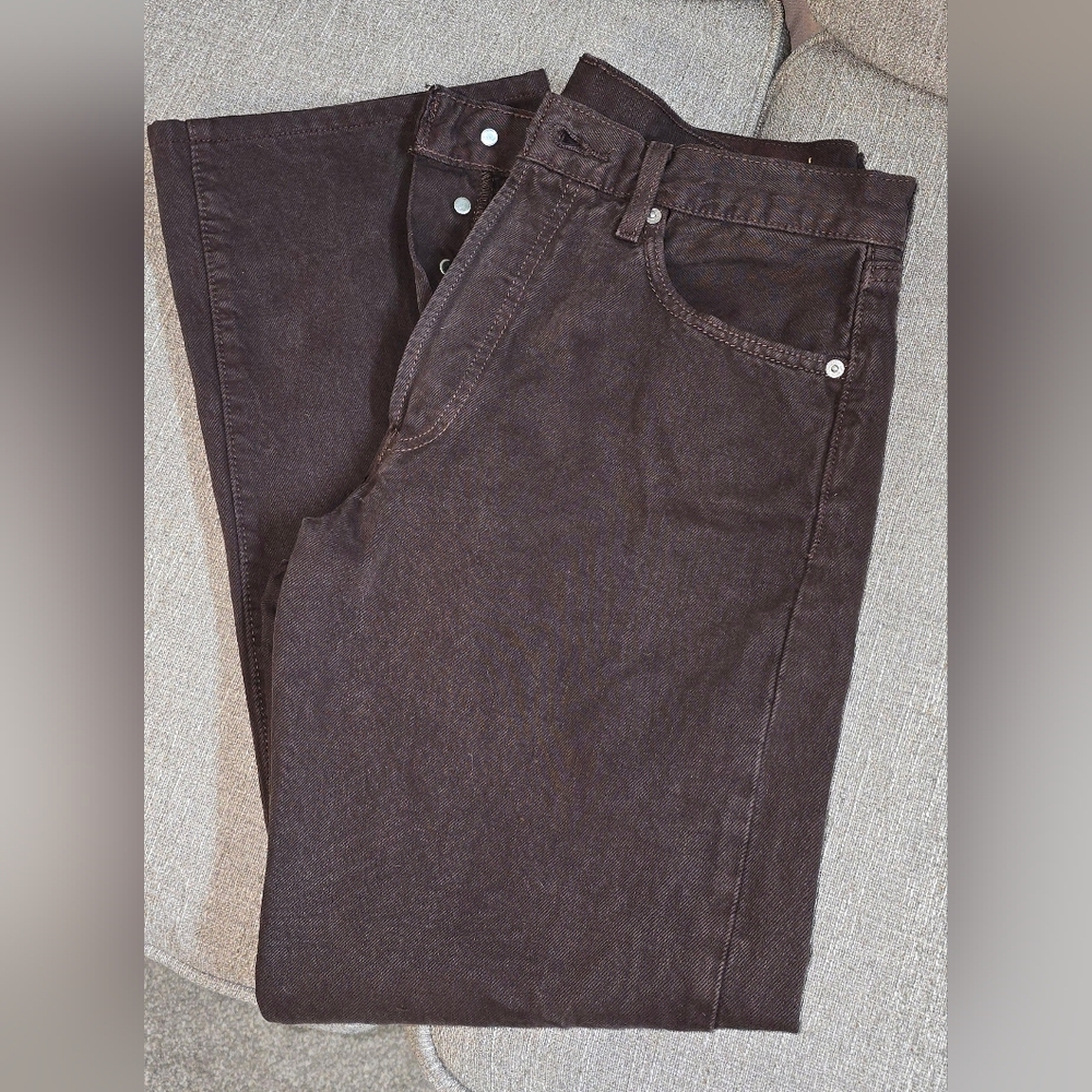 Vintage Levi's Button-Fly Cotton Jeans 34 / 32